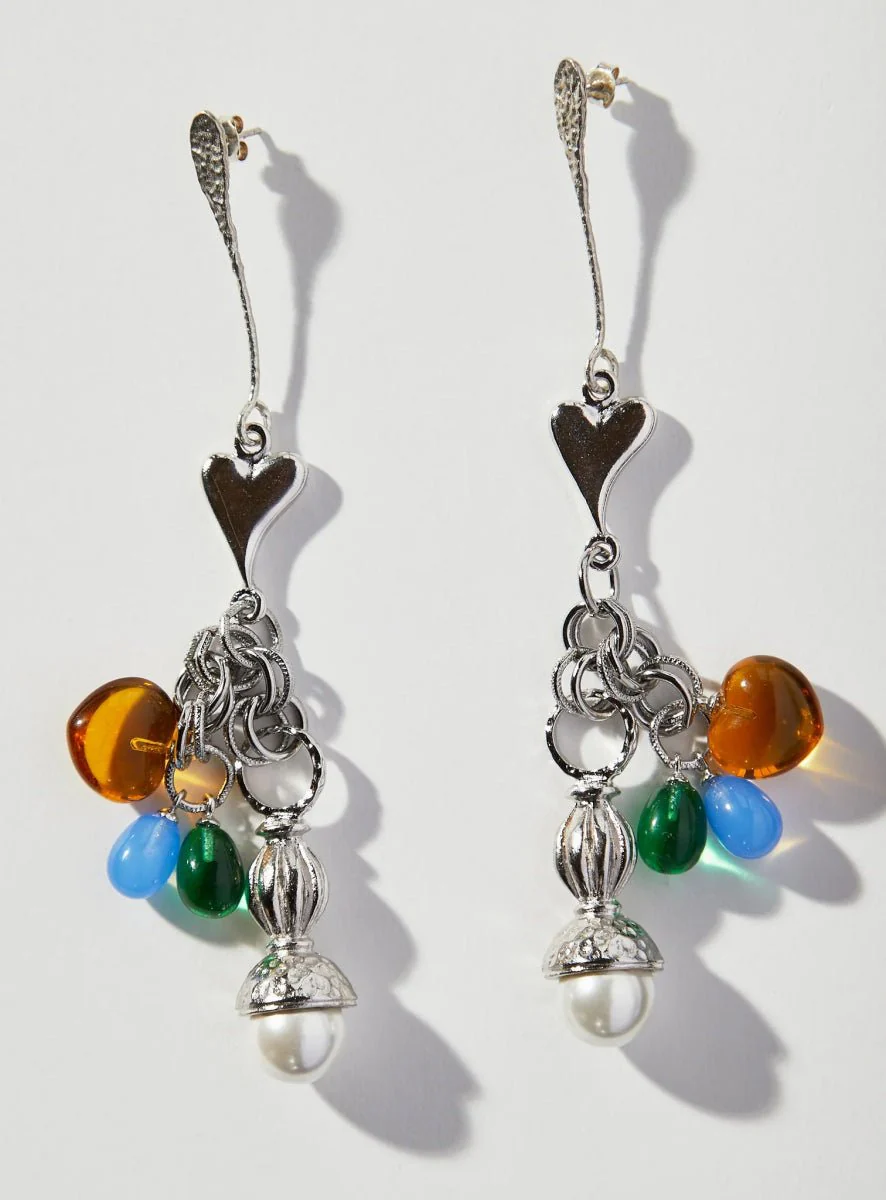Par Ici FĂȘte Earrings - Gold or Rhodium (In-Store) - Image 7