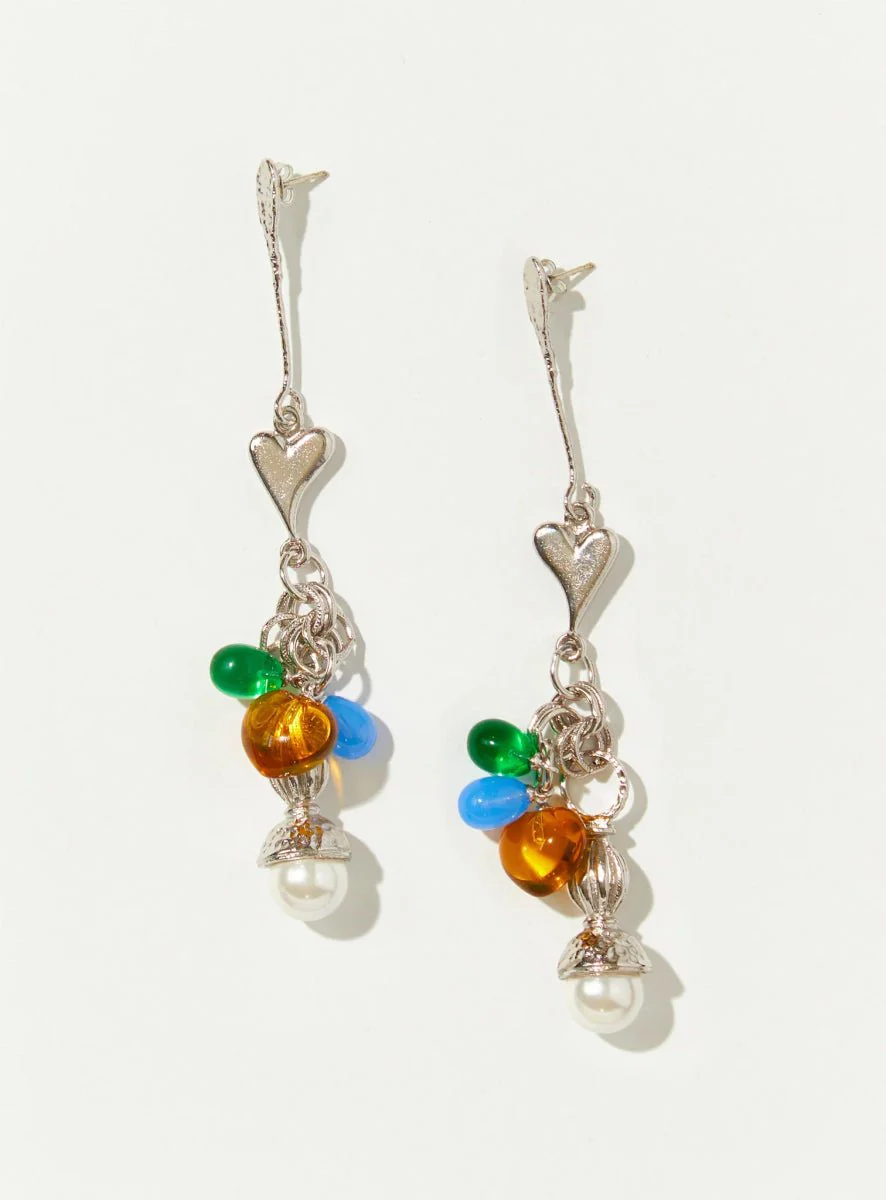 Par Ici FĂȘte Earrings - Gold or Rhodium (In-Store) - Image 9