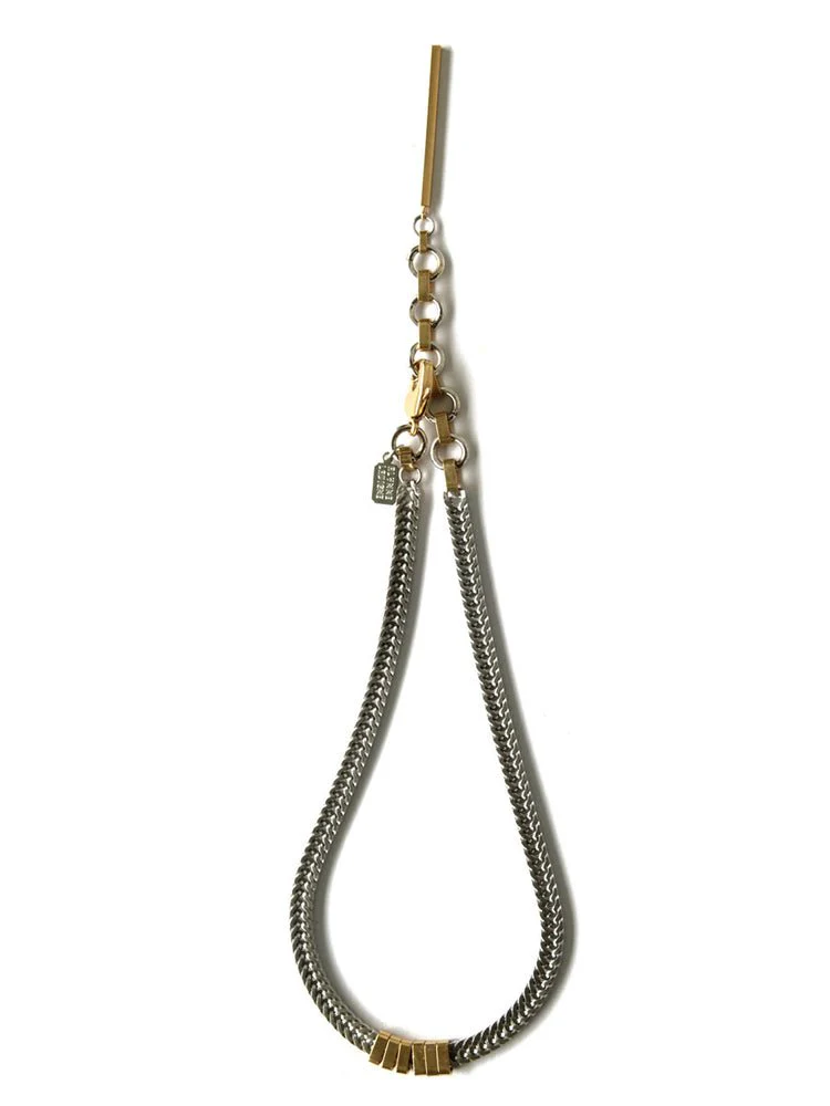 Par Ici Flat Chain - Gold or Rhodium (In-Store) - Image 7