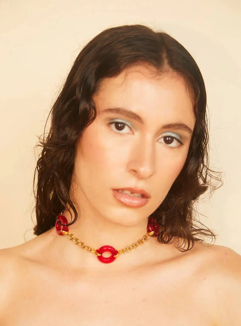Par Ici Lifesaver Necklace - 3 Rings (In-Store)