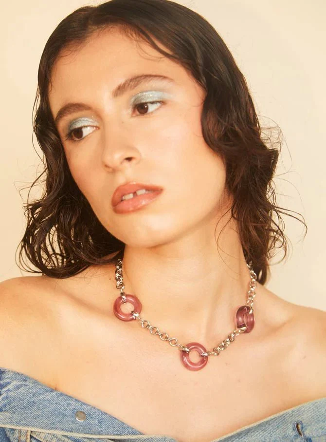 Par Ici Lifesaver Necklace - 3 Rings (In-Store) - Image 3