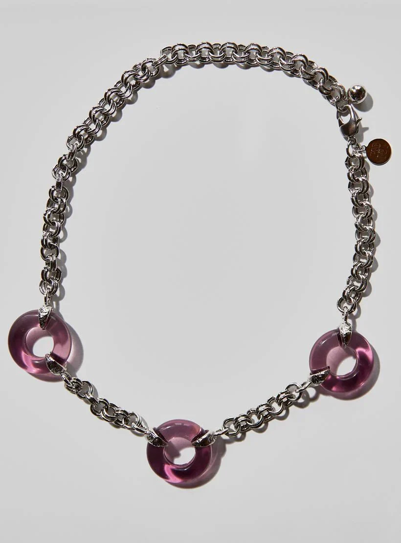 Par Ici Lifesaver Necklace - 3 Rings (In-Store) - Image 4
