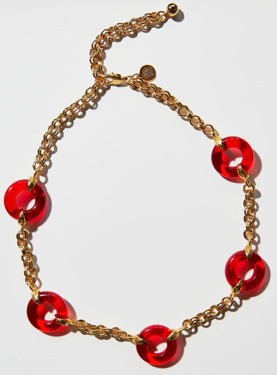 Par Ici Lifesaver Necklace - 5 Rings (Online Exclusive) - Image 11