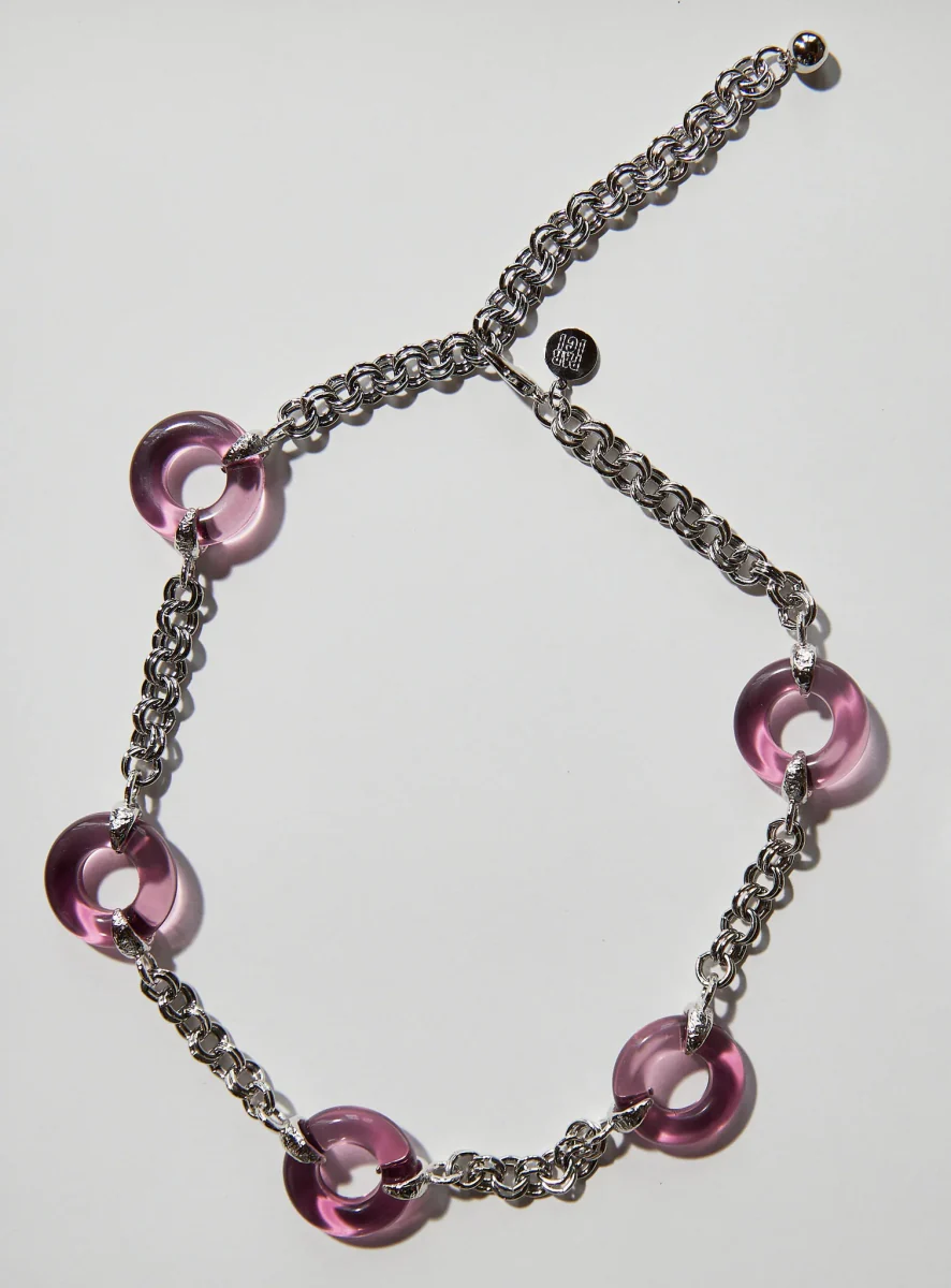 Par Ici Lifesaver Necklace - 5 Rings (Online Exclusive) - Image 12