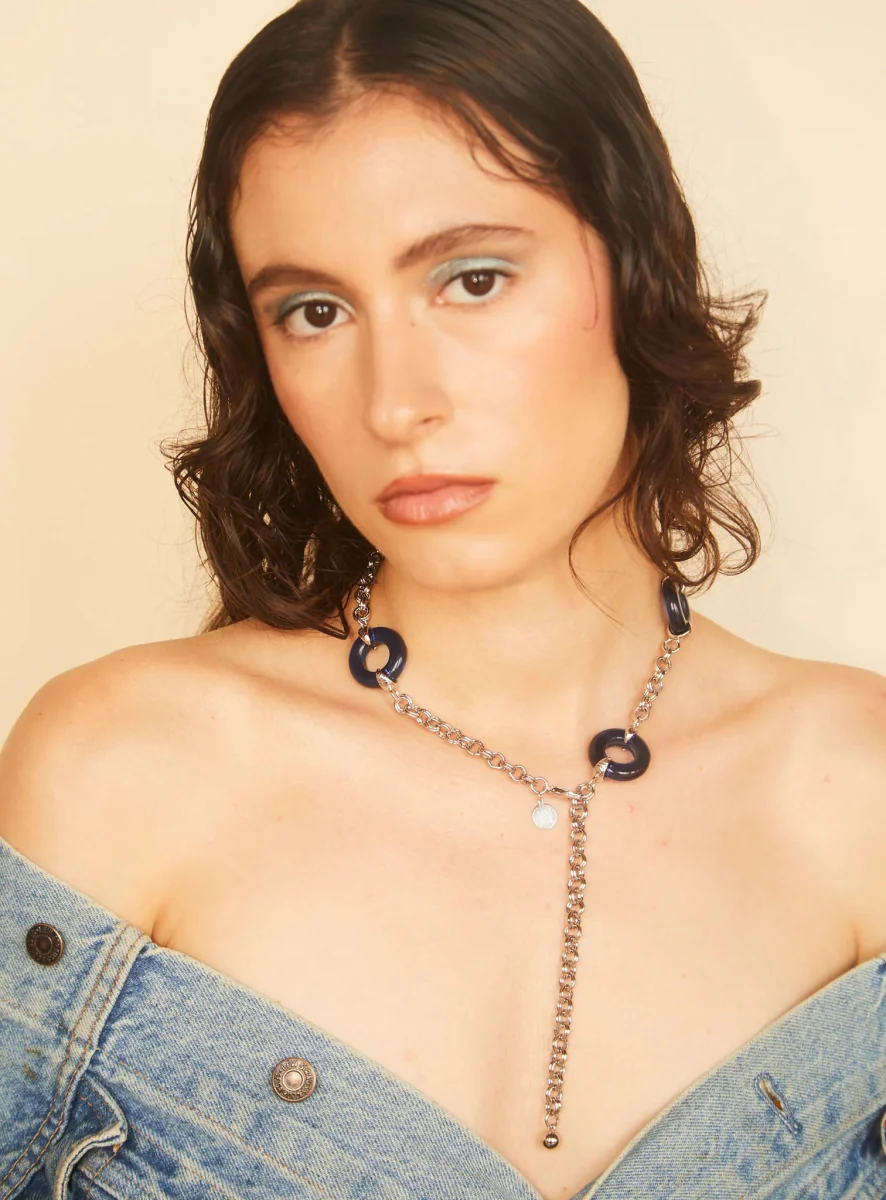 Par Ici Lifesaver Necklace - 5 Rings (Online Exclusive) - Image 5