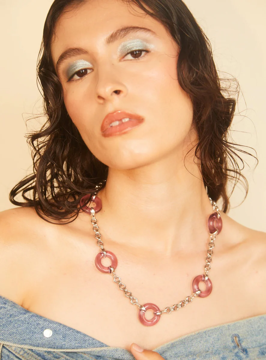 Par Ici Lifesaver Necklace - 5 Rings (Online Exclusive) - Image 7