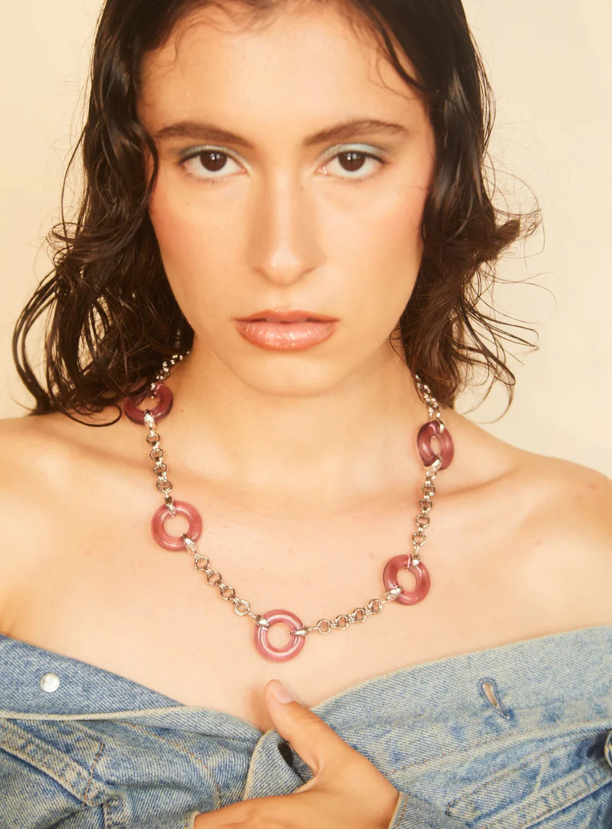 Par Ici Lifesaver Necklace - 5 Rings (Online Exclusive) - Image 8