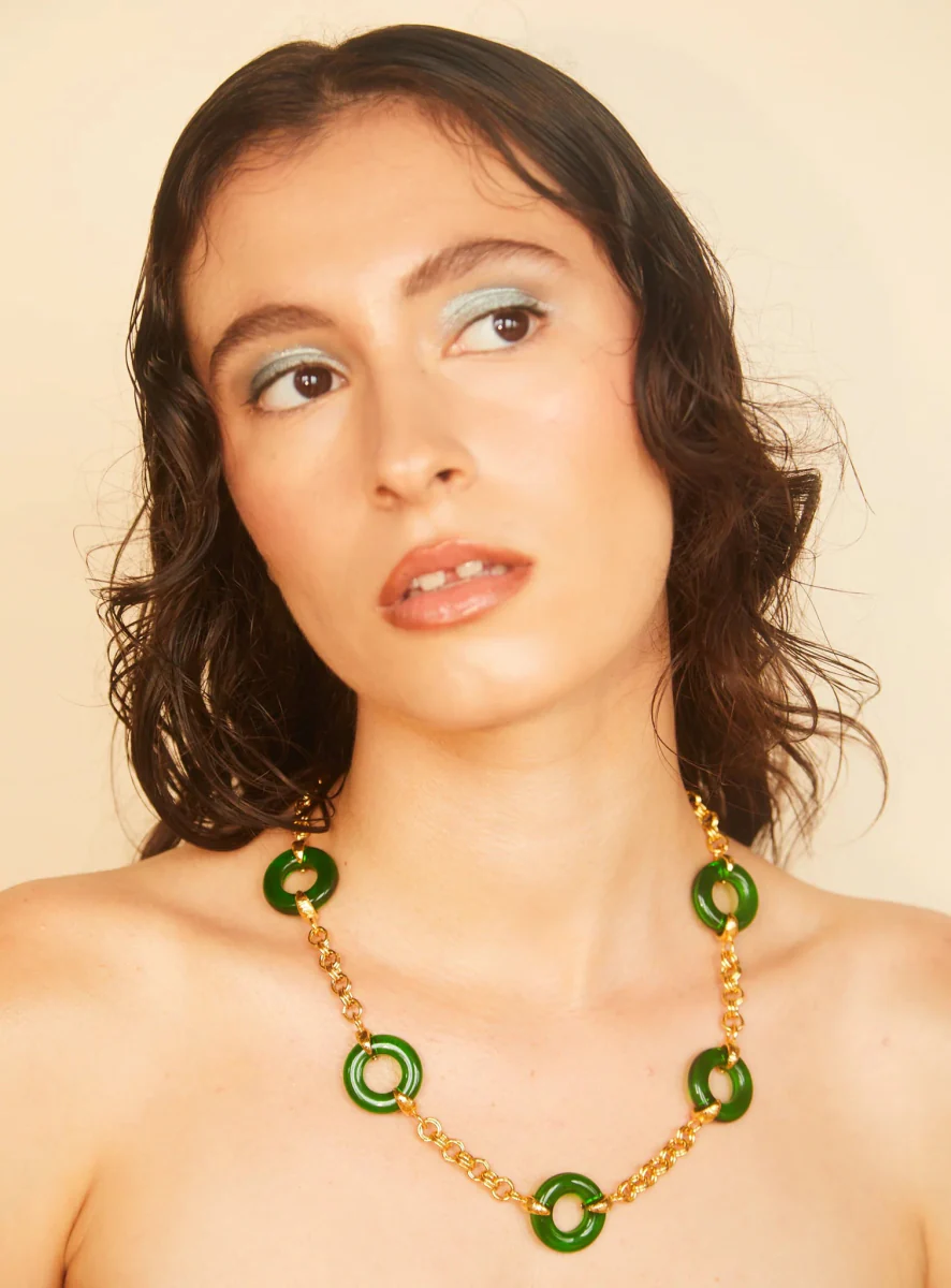 Par Ici Lifesaver Necklace - 5 Rings (Online Exclusive) - Image 9