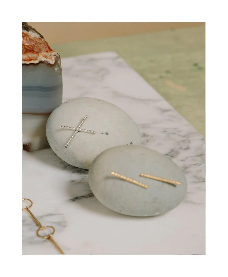 Par Ici Twist Studs - Gold or Silver (In-Store) - Image 6