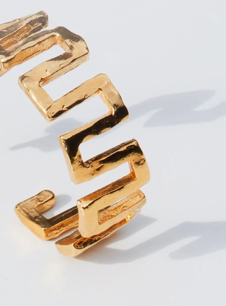 Par Ici Zig-Zag Earrings - Gold or Silver (In-Store) - Image 11