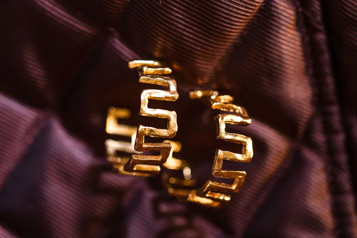 Par Ici Zig-Zag Earrings - Gold or Silver (In-Store) - Image 12