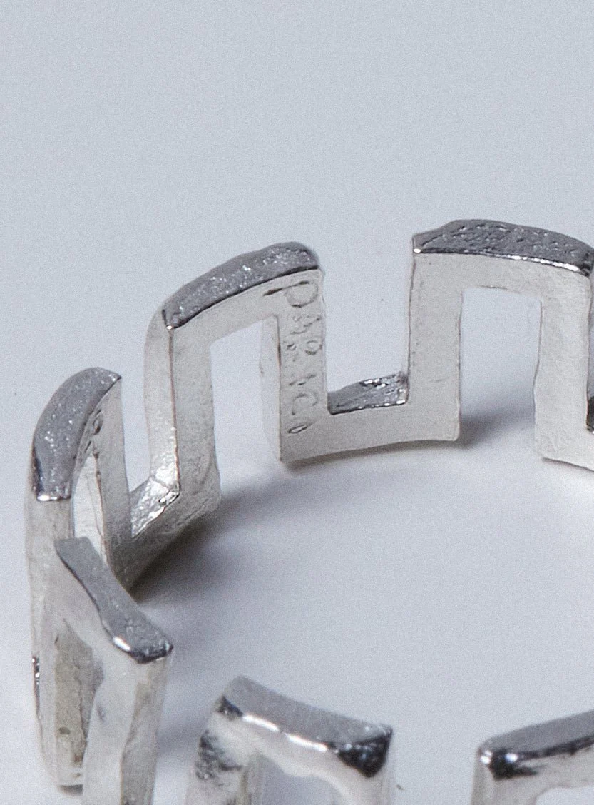 Par Ici Zig-Zag Earrings - Gold or Silver (In-Store) - Image 6