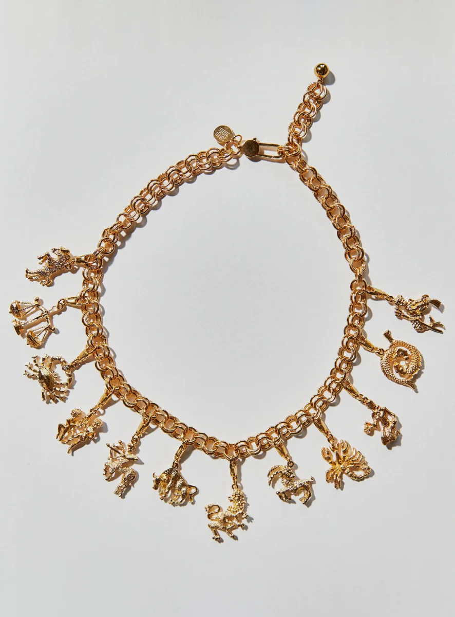 Par Ici Zodiac Necklace - All 12 Signs (Online Exclusive) - Image 3
