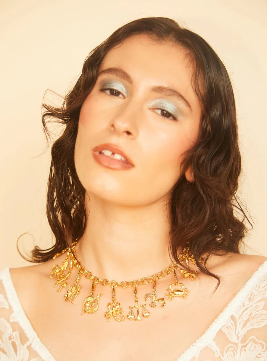 Par Ici Zodiac Necklace - All 12 Signs (Online Exclusive) - Image 5
