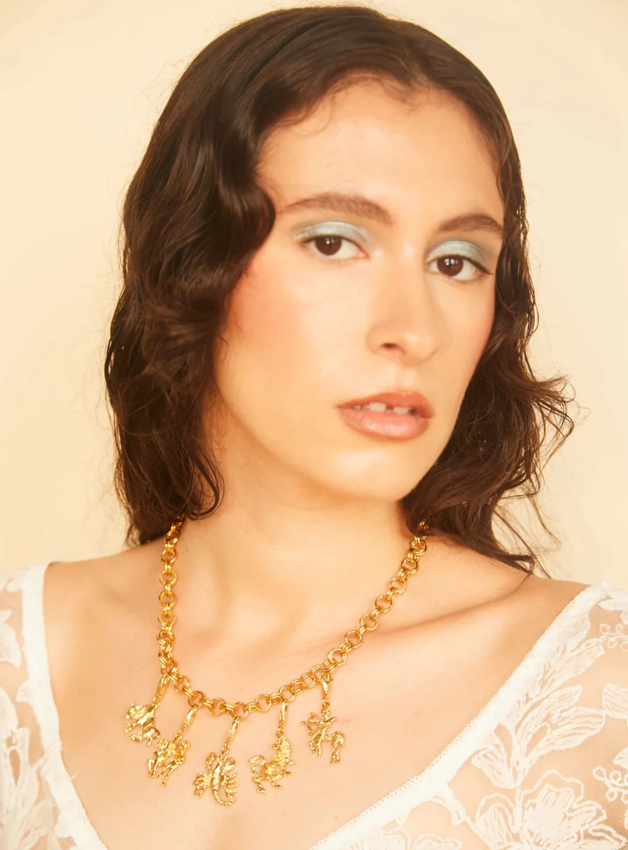 Par Ici Zodiac Necklace - Choose Your Sign - (Online Exclusive) - Image 11