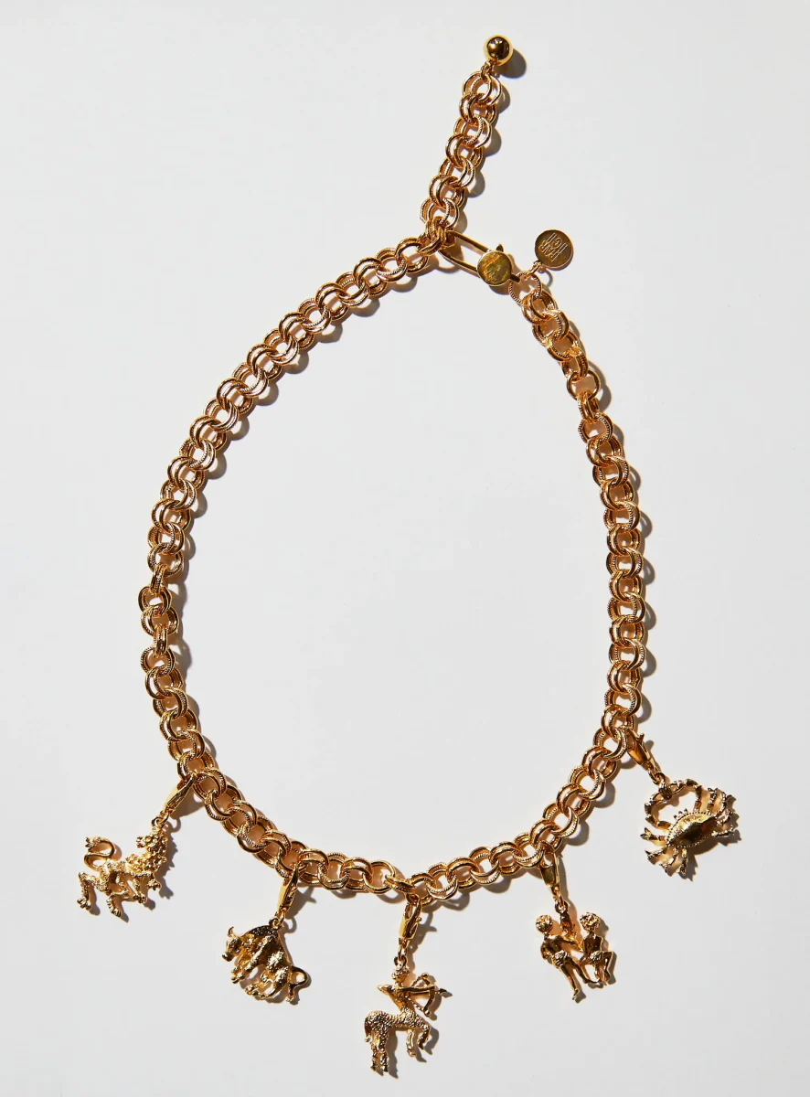 Par Ici Zodiac Necklace - Choose Your Sign - (Online Exclusive) - Image 14