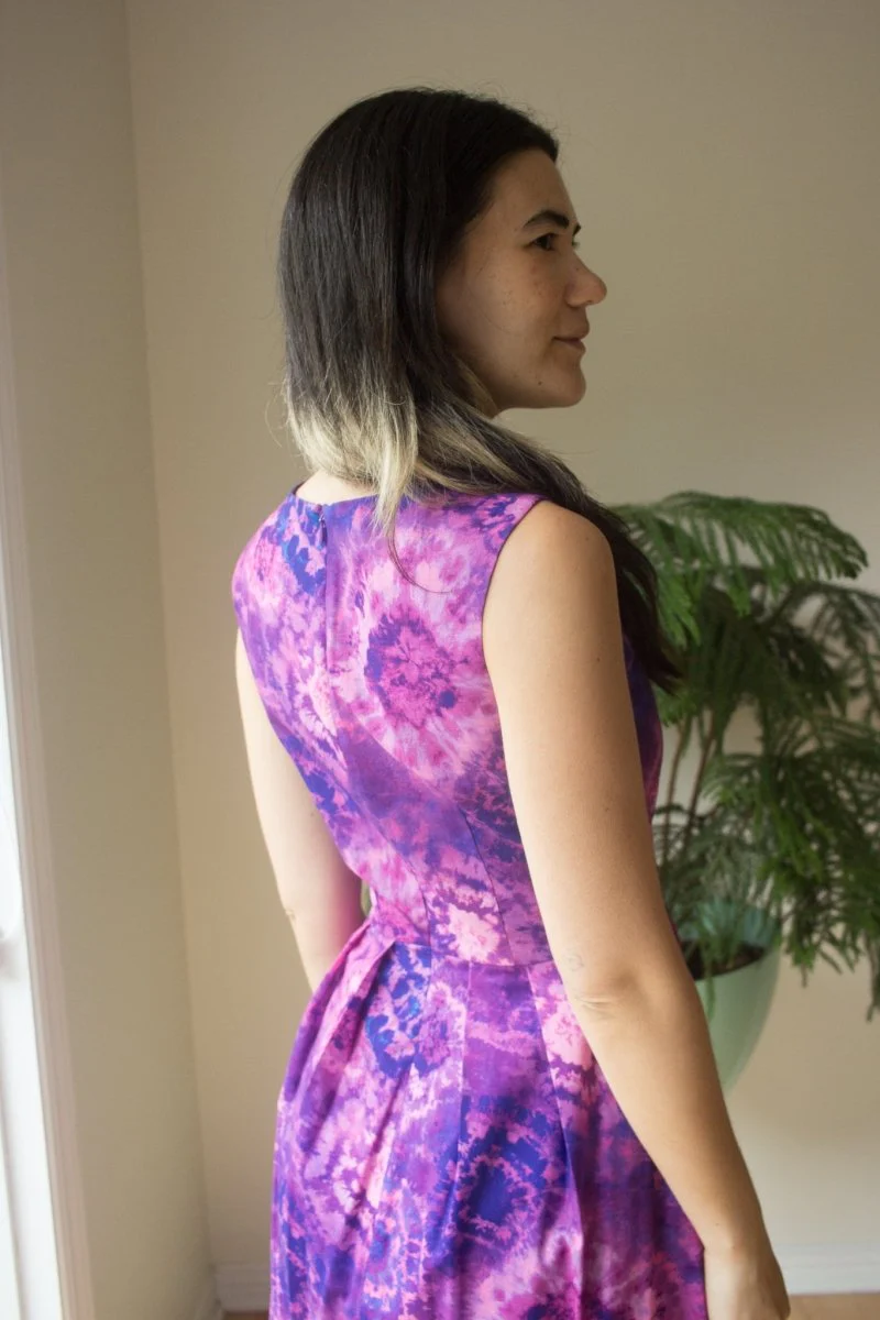 Birds of North America Peafowl Dress - McGurple (Online Exclusive) - Image 3