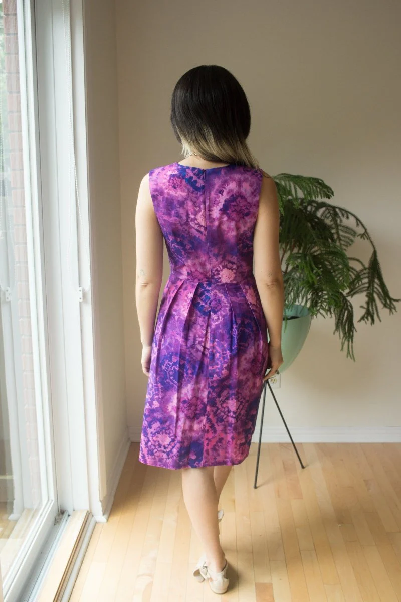 Birds of North America Peafowl Dress - McGurple (Online Exclusive) - Image 4