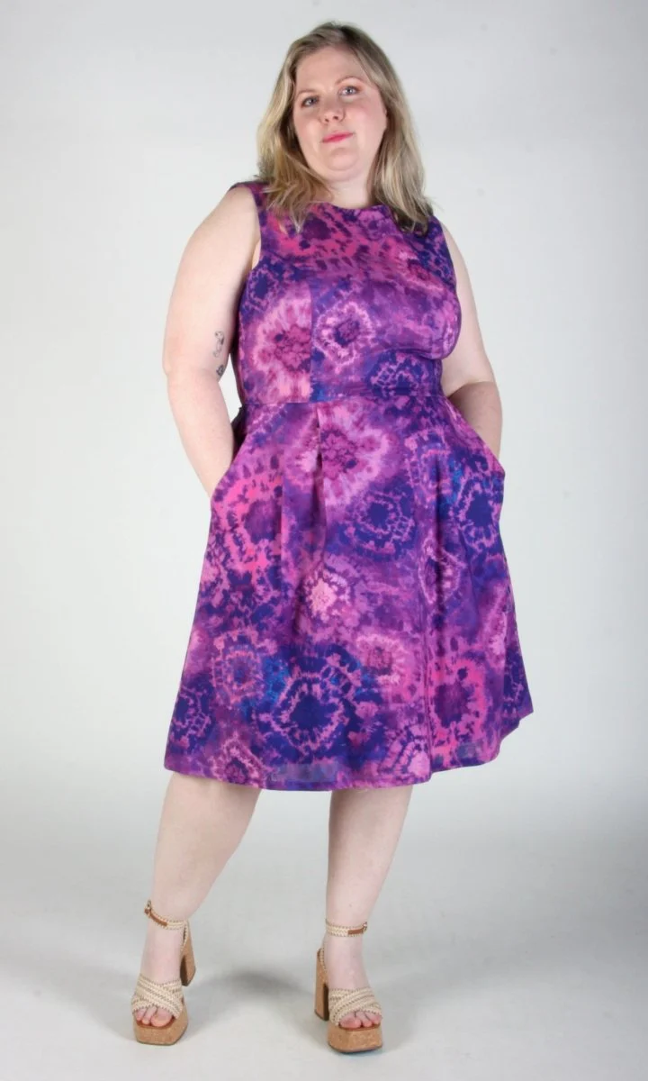 Birds of North America Peafowl Dress - McGurple (Online Exclusive) - Image 5