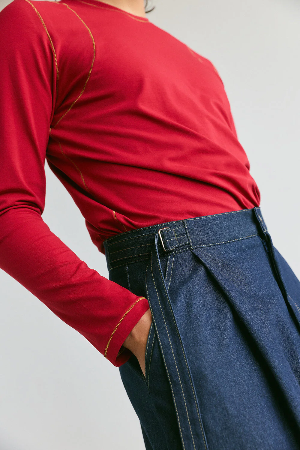 PRE-ORDER Veri Dario Pants (Denim) - Image 13