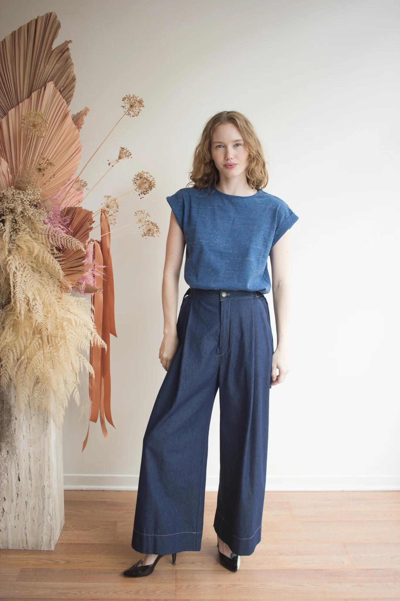 PRE-ORDER Veri Dario Pants (Denim) - Image 5