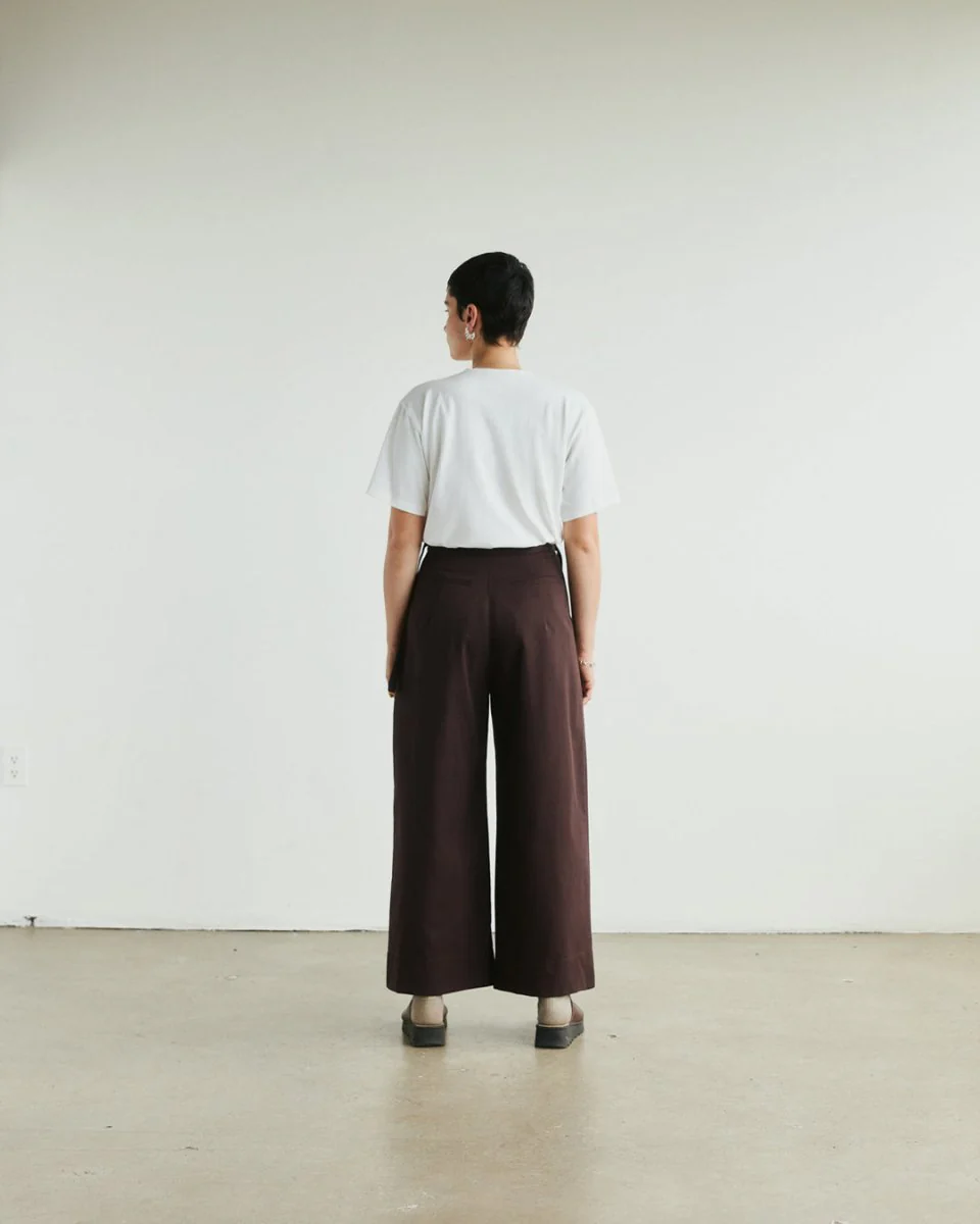 PRE-ORDER Veri Dario Pants (Espresso) - Image 12