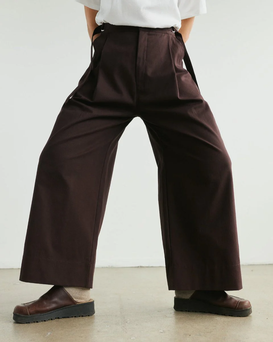 PRE-ORDER Veri Dario Pants (Espresso) - Image 5
