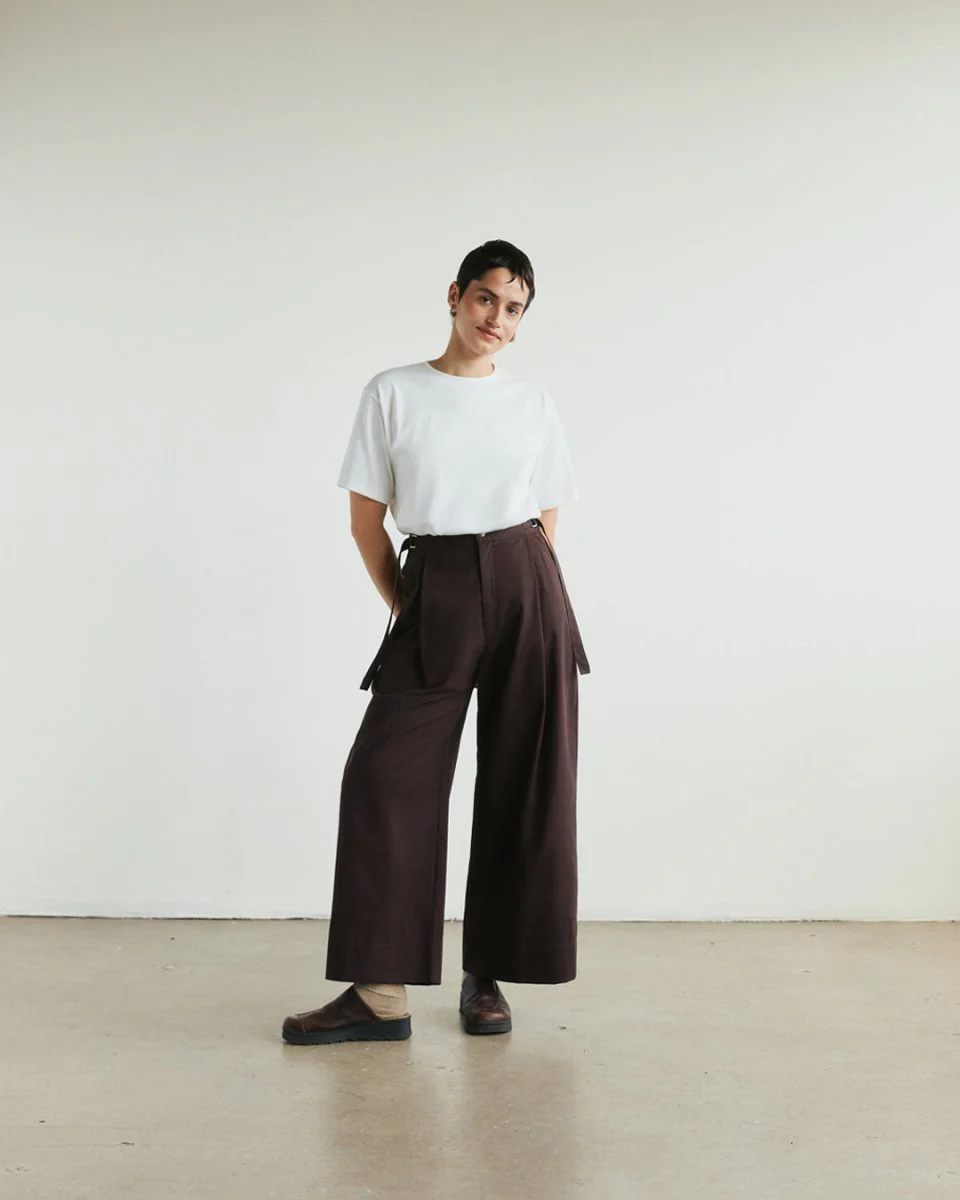 PRE-ORDER Veri Dario Pants (Espresso) - Image 8