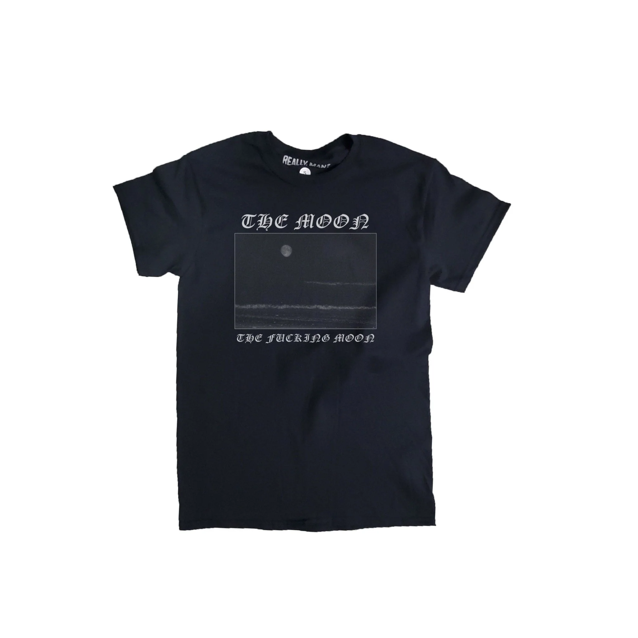 Really, Man? The Fucking Moon Short Sleeve Tee - Image 3