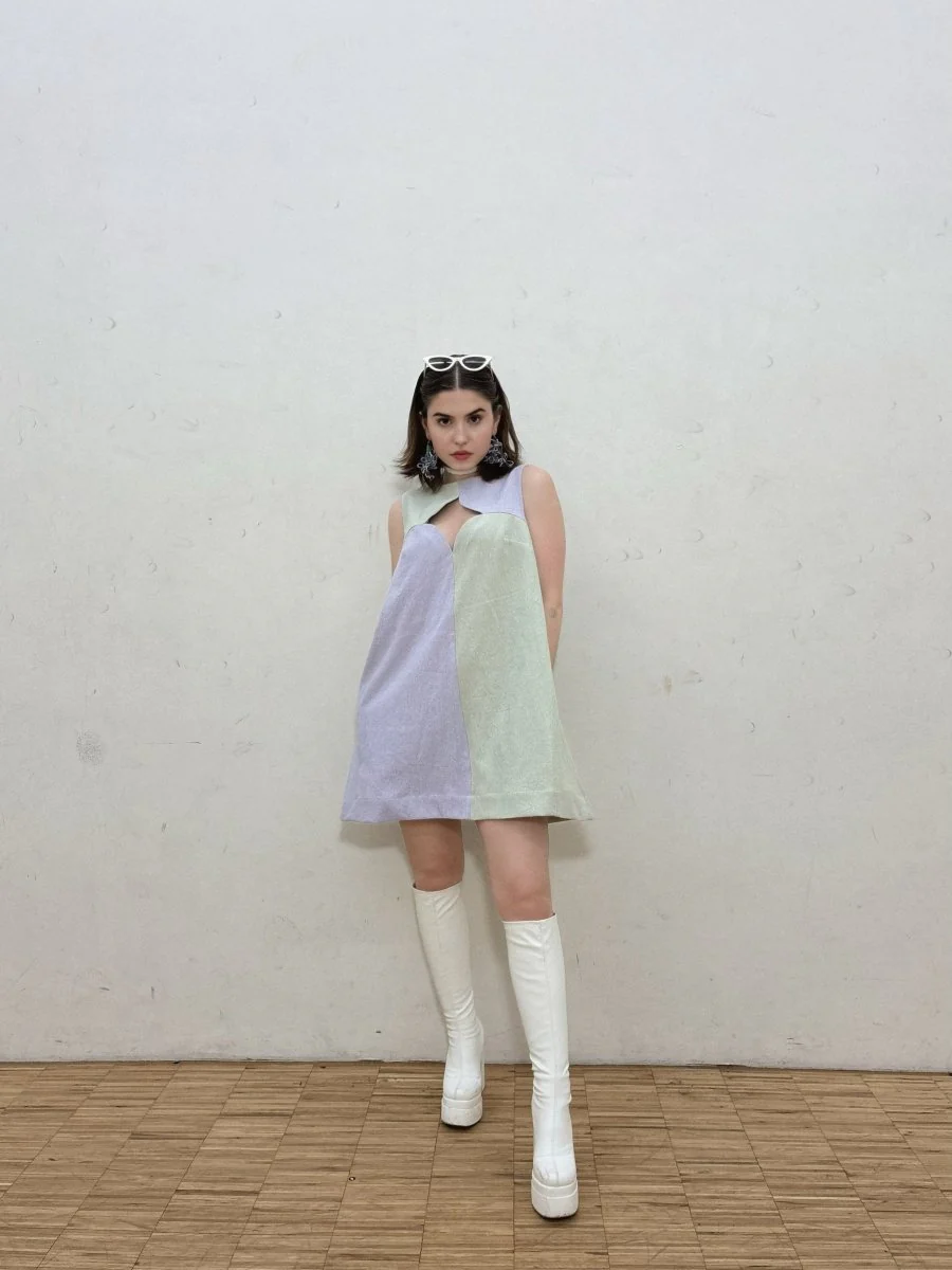 Rennie Sweet & Spliced Dress - Fairy Dust (Online Exclusive) - Image 2
