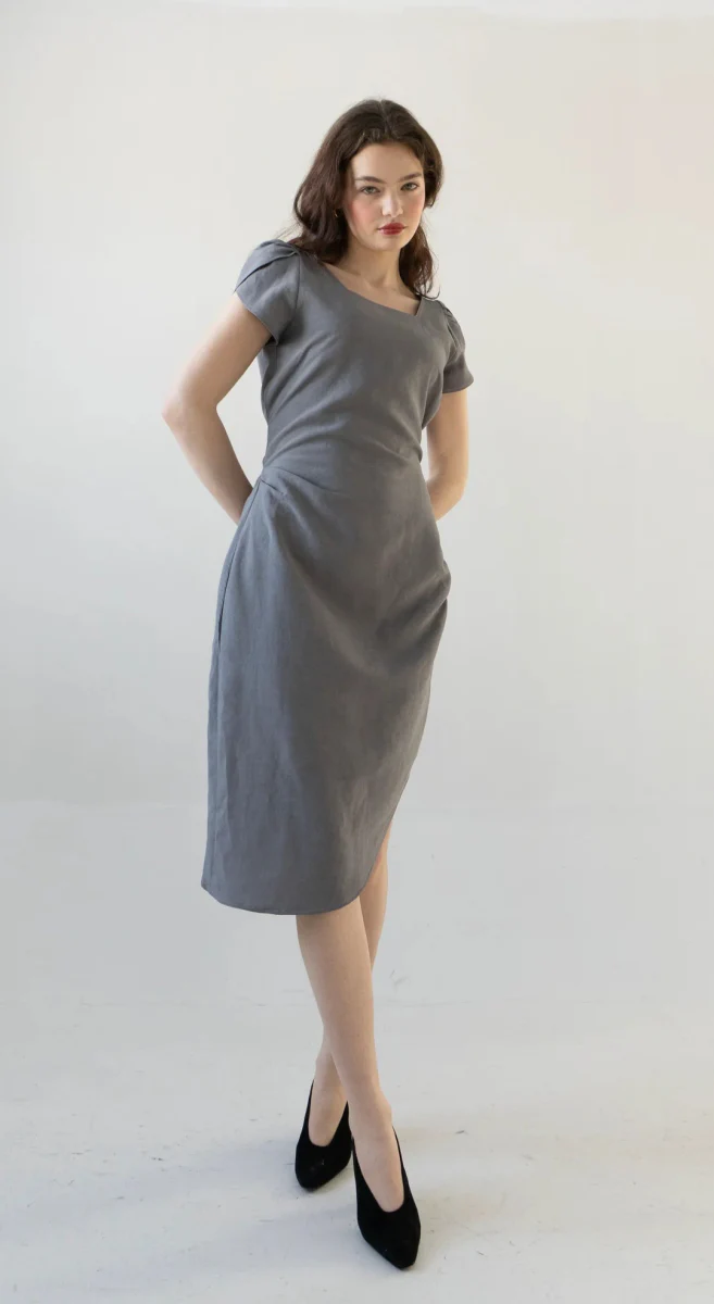 Rightful Owner Clara Dress (Grey) - Image 4