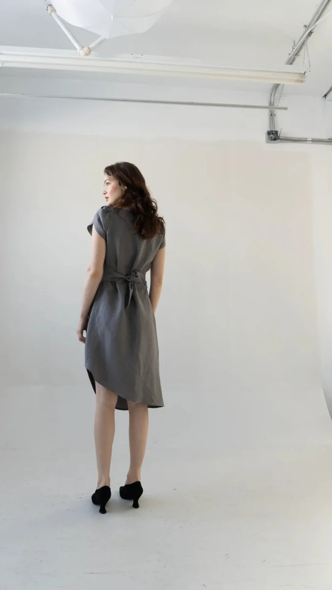Rightful Owner Clara Dress (Grey) - Image 6