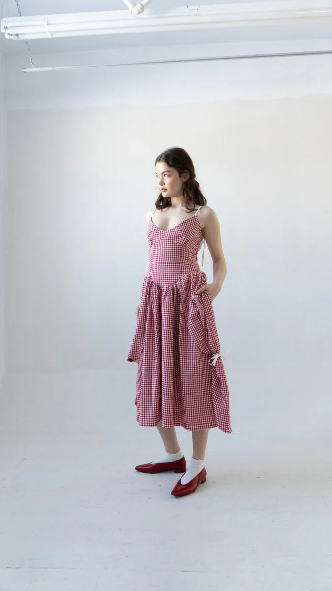 Rightful Owner Colombina Dress (Red Gingham) - Image 10