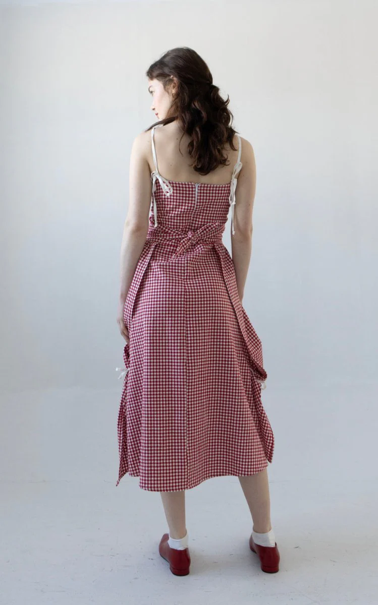 Rightful Owner Colombina Dress (Red Gingham) - Image 11
