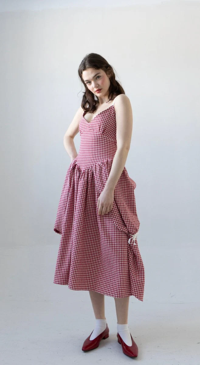Rightful Owner Colombina Dress (Red Gingham) - Image 7