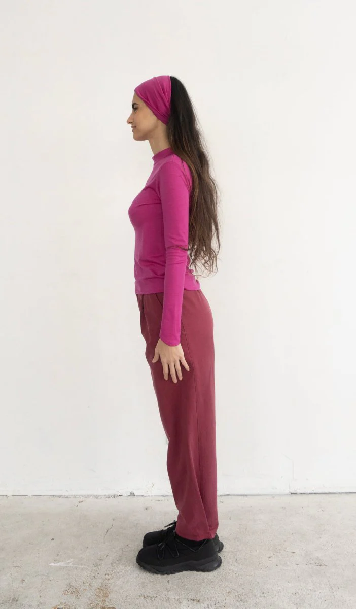 Rightful Owner Merino Wool Base Layer (Pink) - Image 3