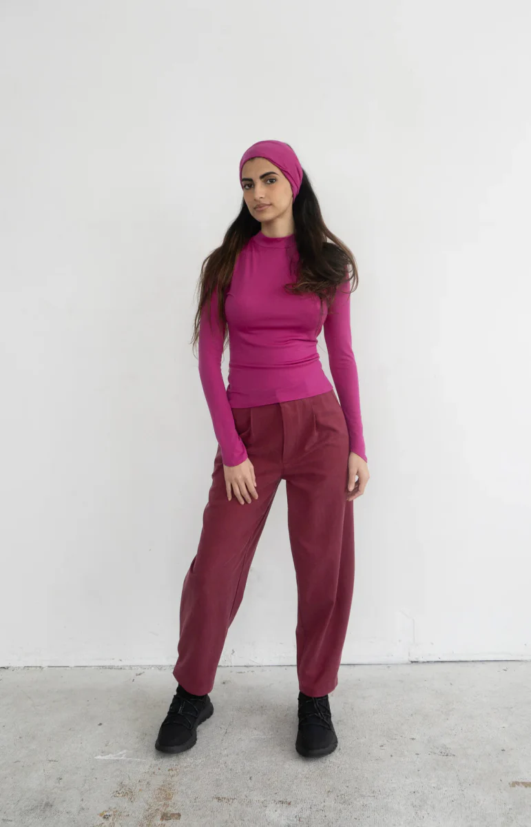 Rightful Owner Merino Wool Base Layer (Pink) - Image 4