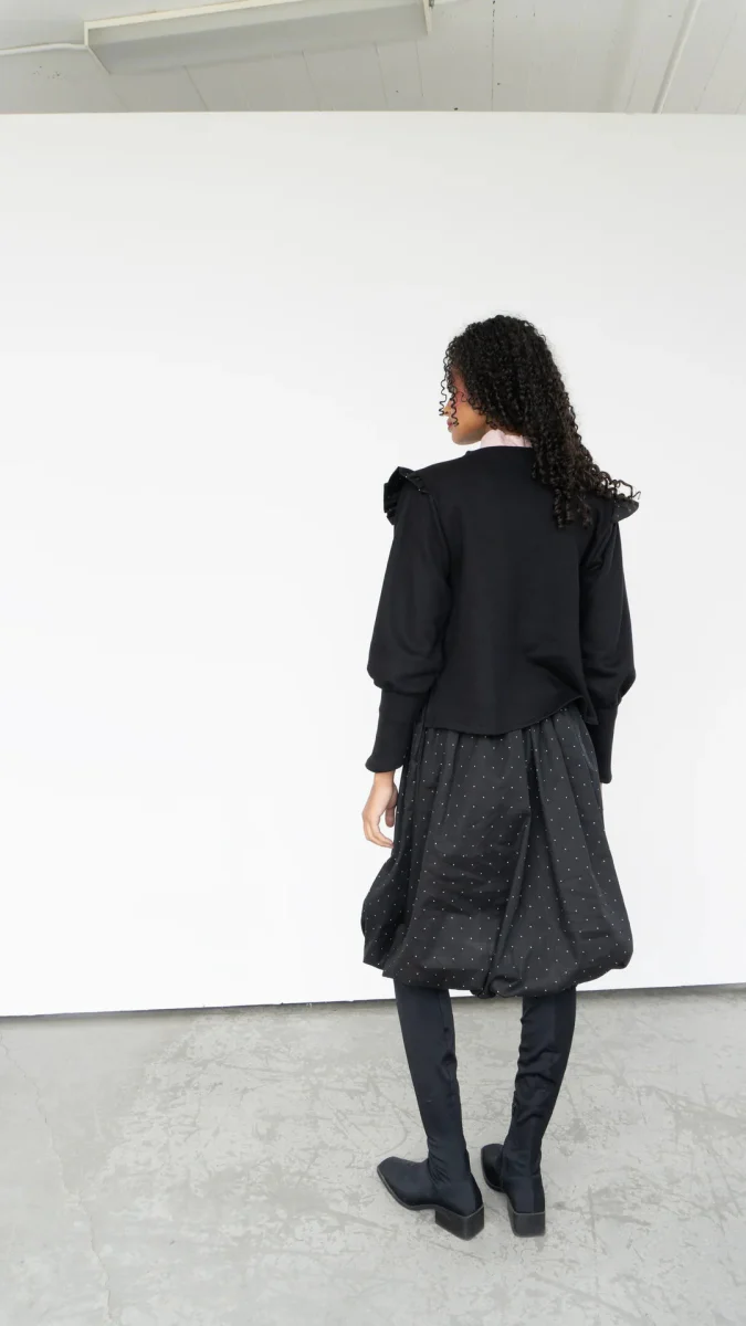 Rightful Owner Pierrot Skirt (Black) - Image 4