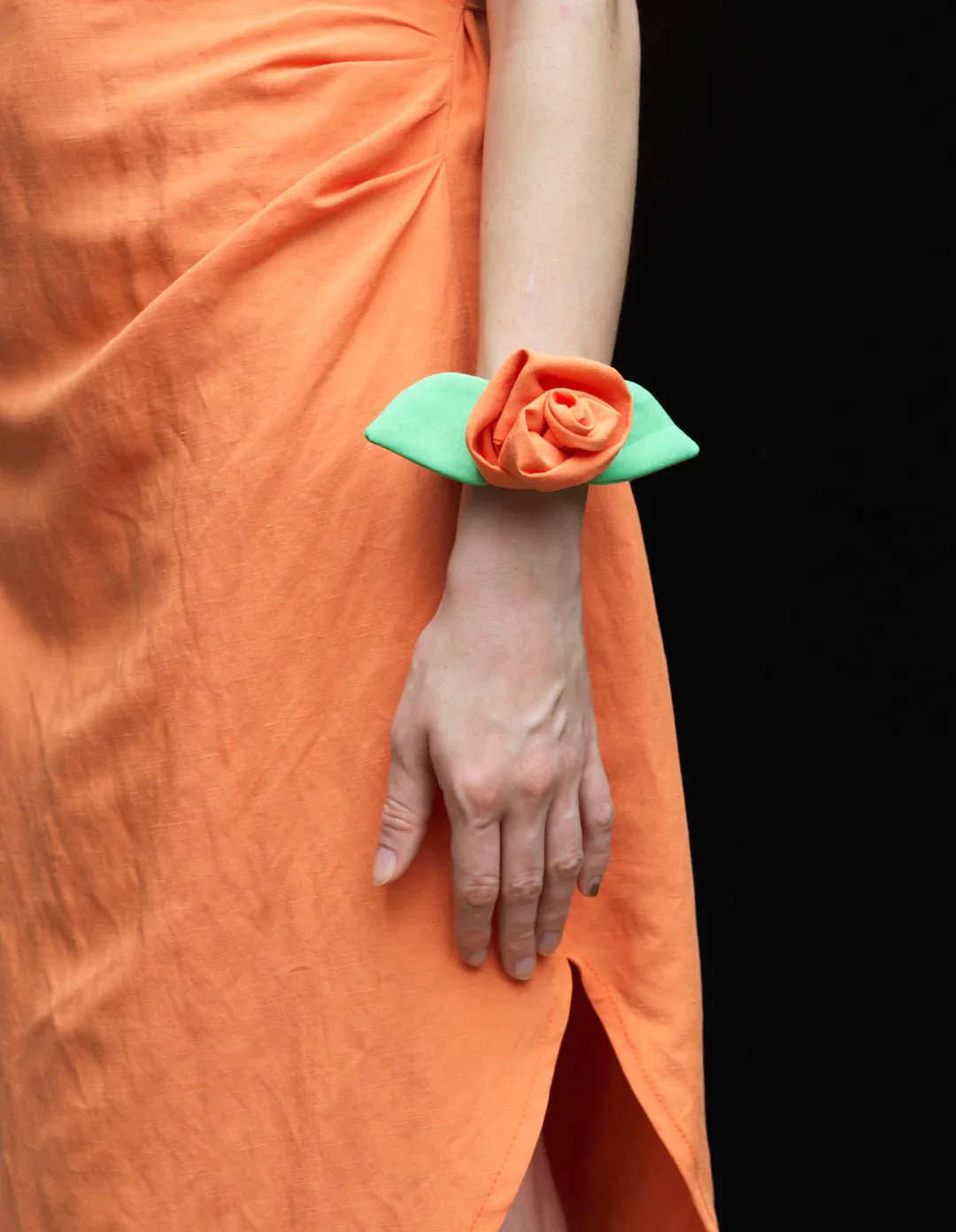 Rightful Owner Linen Rosette Scrunchies (Many Colours) - Image 3