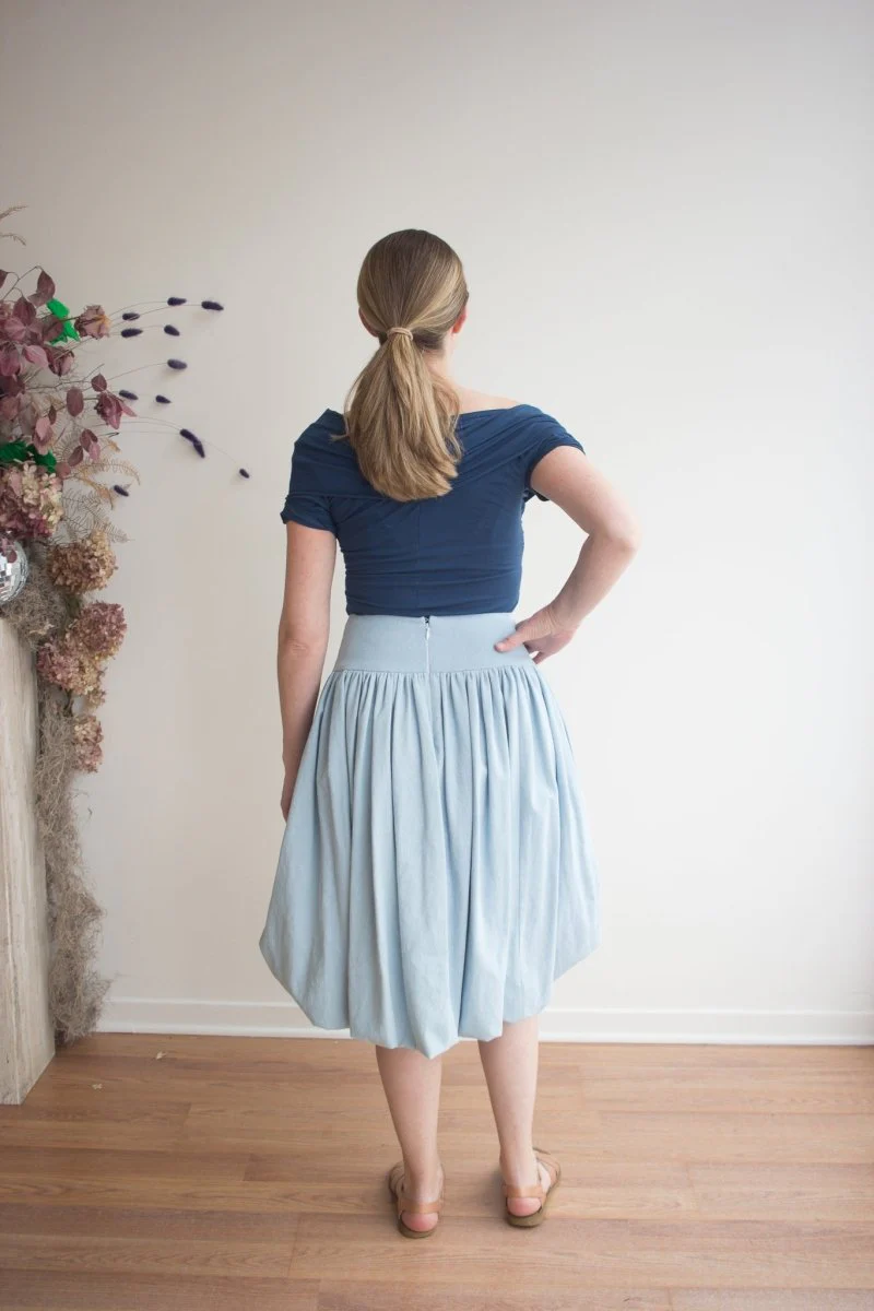 Rightful Owner Shawl Blouse (Maritime Blue) - Image 5