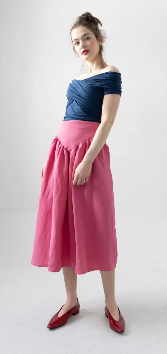 Rightful Owner Shawl Blouse (Maritime Blue) - Image 7