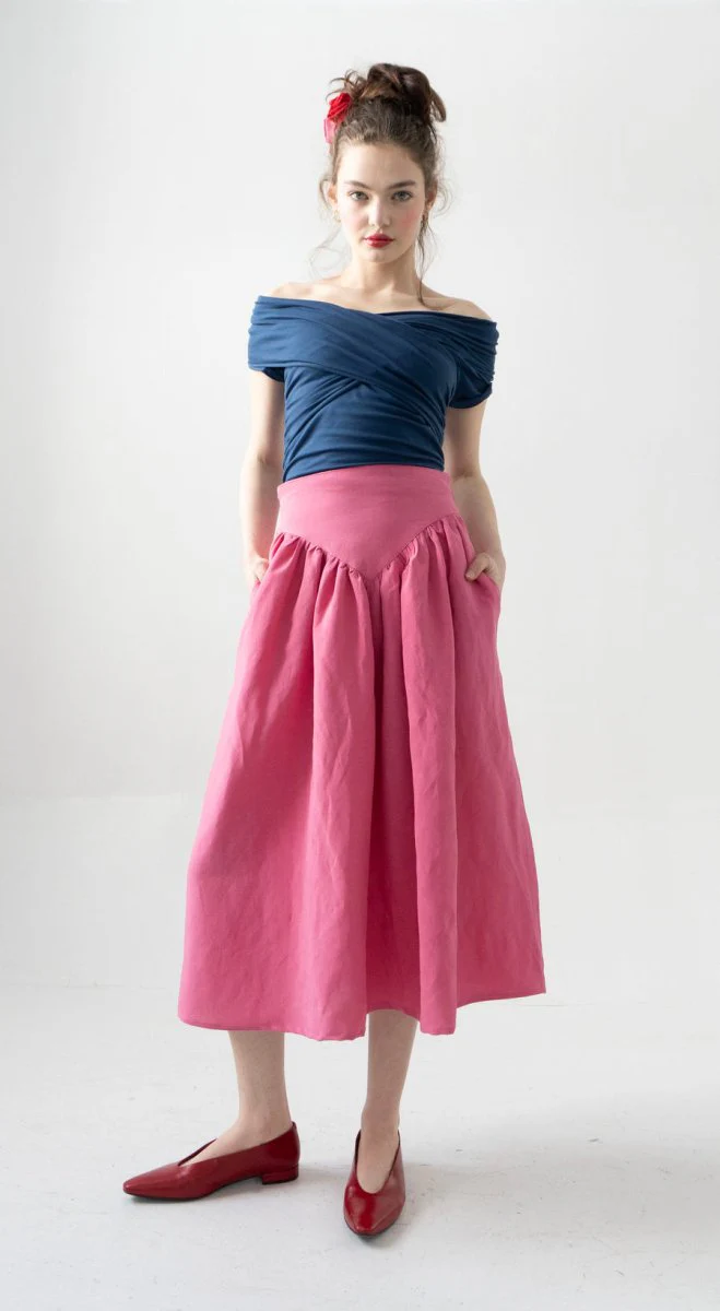 Rightful Owner Shawl Blouse (Maritime Blue) - Image 8