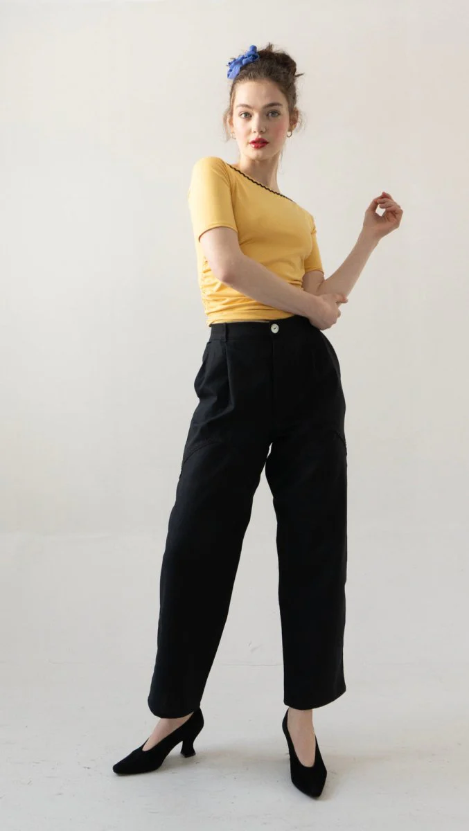 Rightful Owner The Linen Trouser (Black) - Image 5