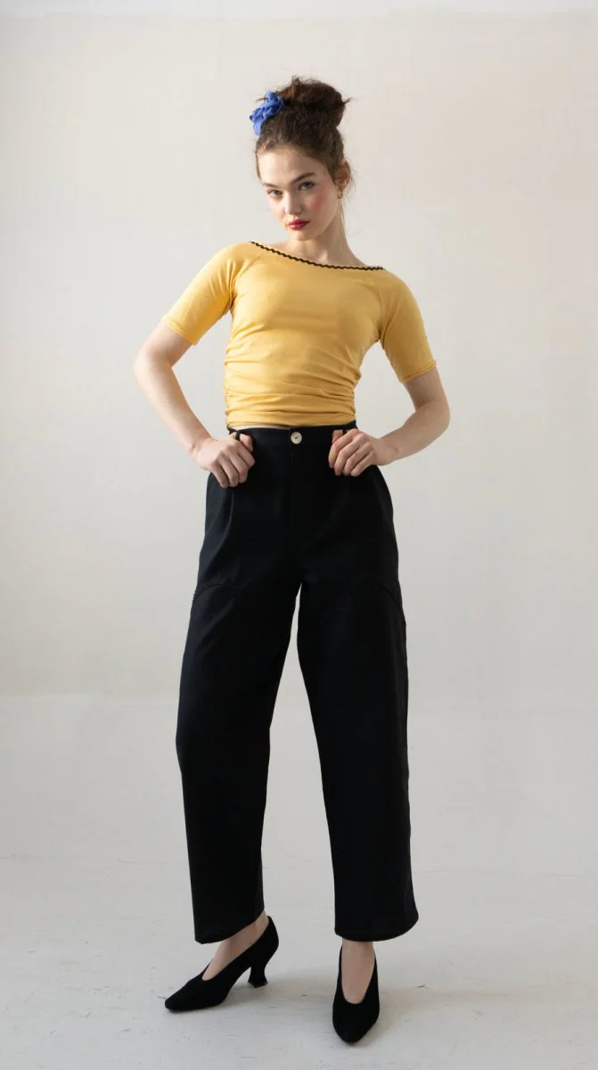 Rightful Owner The Linen Trouser (Black) - Image 6