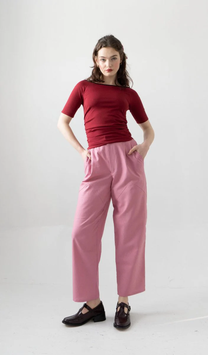 Rightful Owner The Linen Trouser (Pink) - Image 10