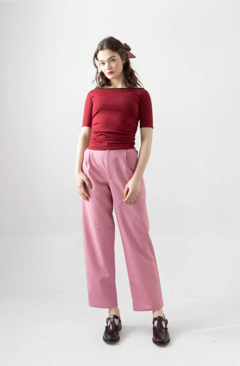 Rightful Owner The Linen Trouser (Pink) - Image 11