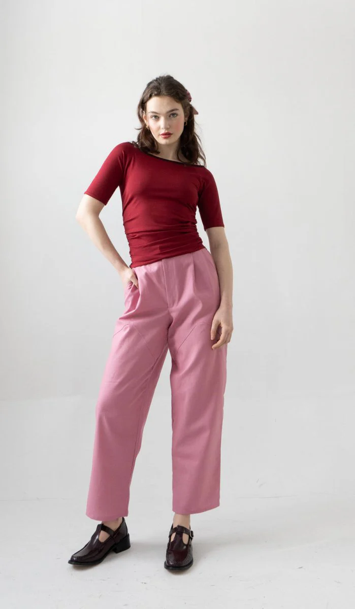 Rightful Owner The Linen Trouser (Pink) - Image 12