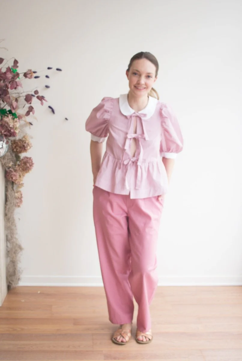Rightful Owner The Linen Trouser (Pink) - Image 3