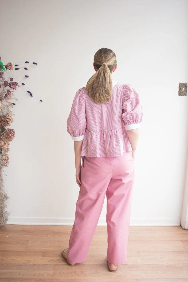 Rightful Owner The Linen Trouser (Pink) - Image 5