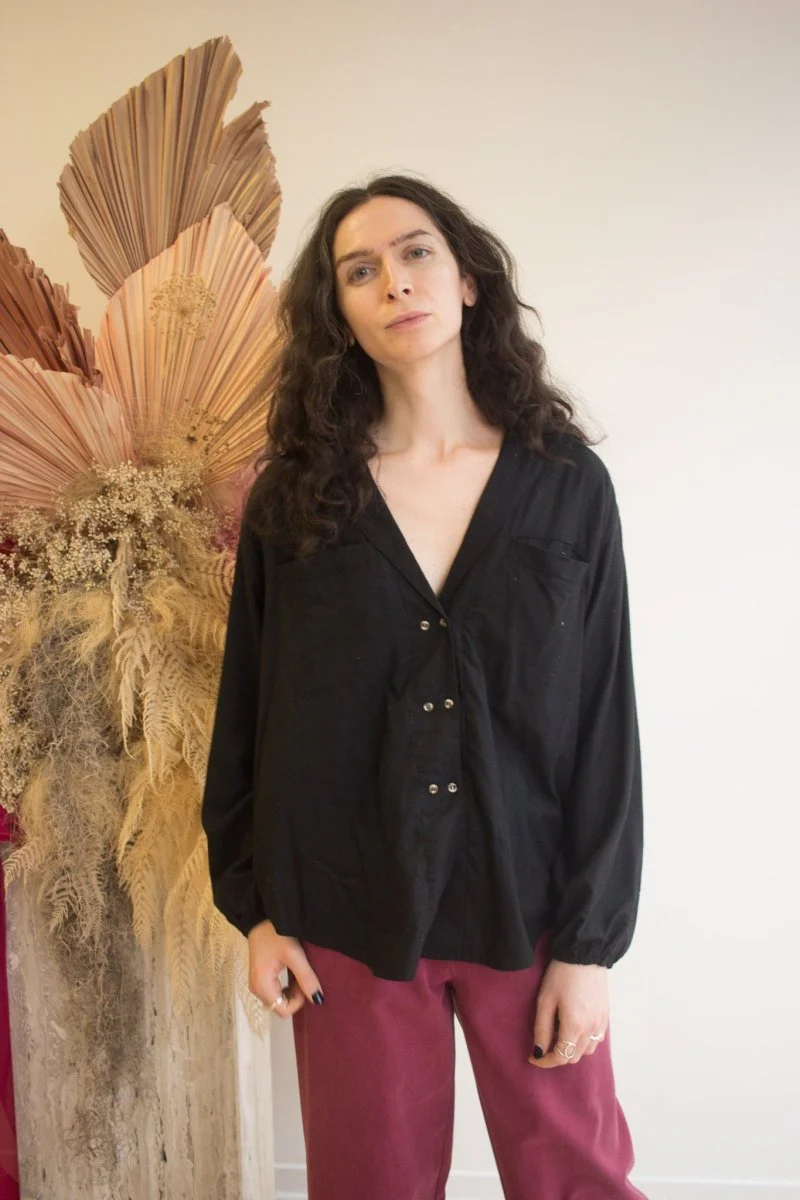 Rightful Owner Tucked Trouser (Merlot) - Image 4